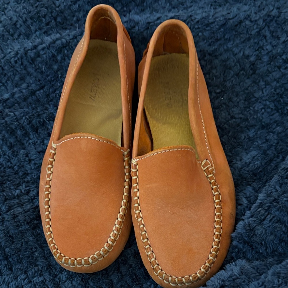 J. Crew Women's Brown Moccasins
